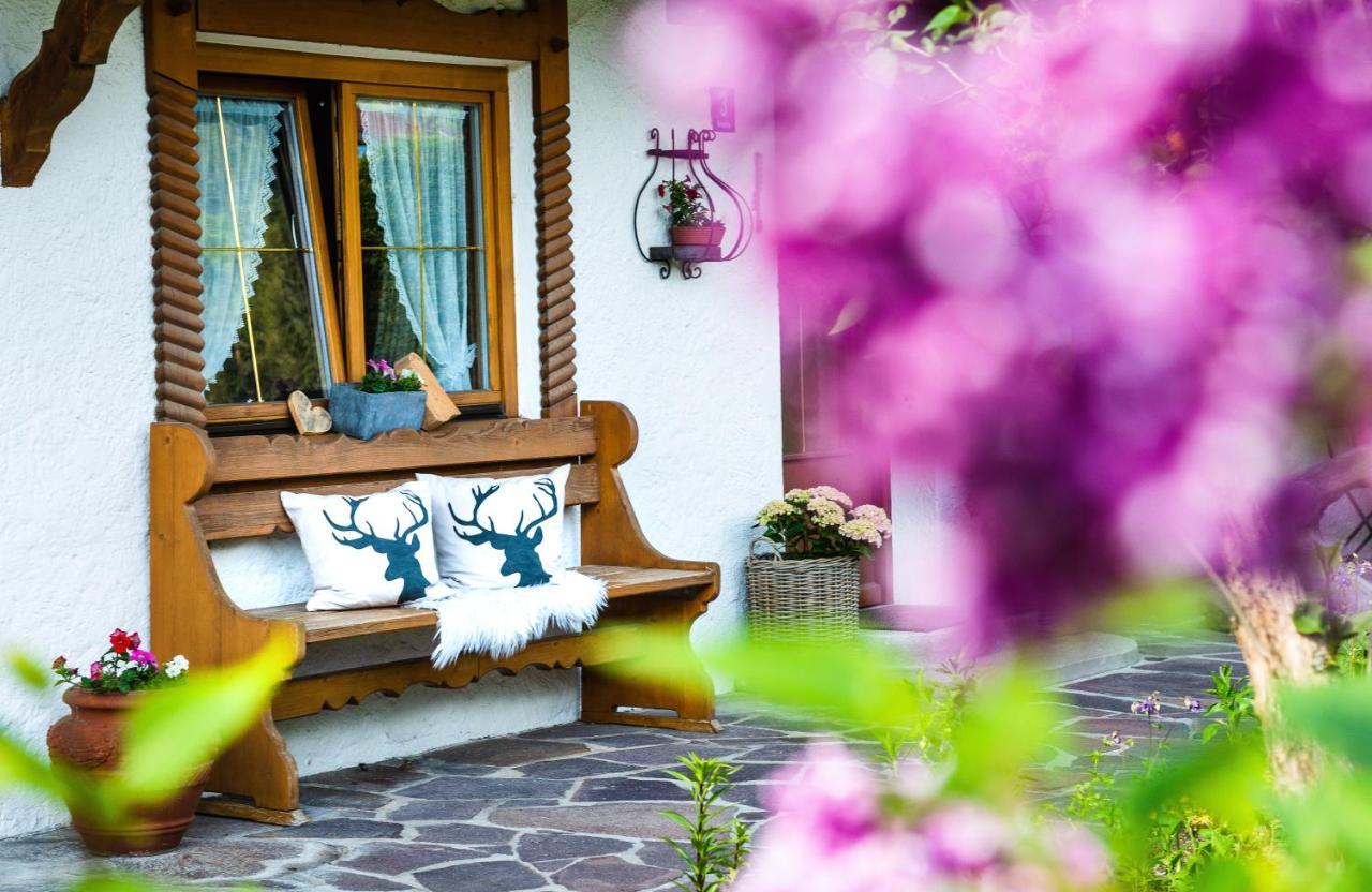 Ferienwohnung Bergfrieden Krün Exteriér fotografie