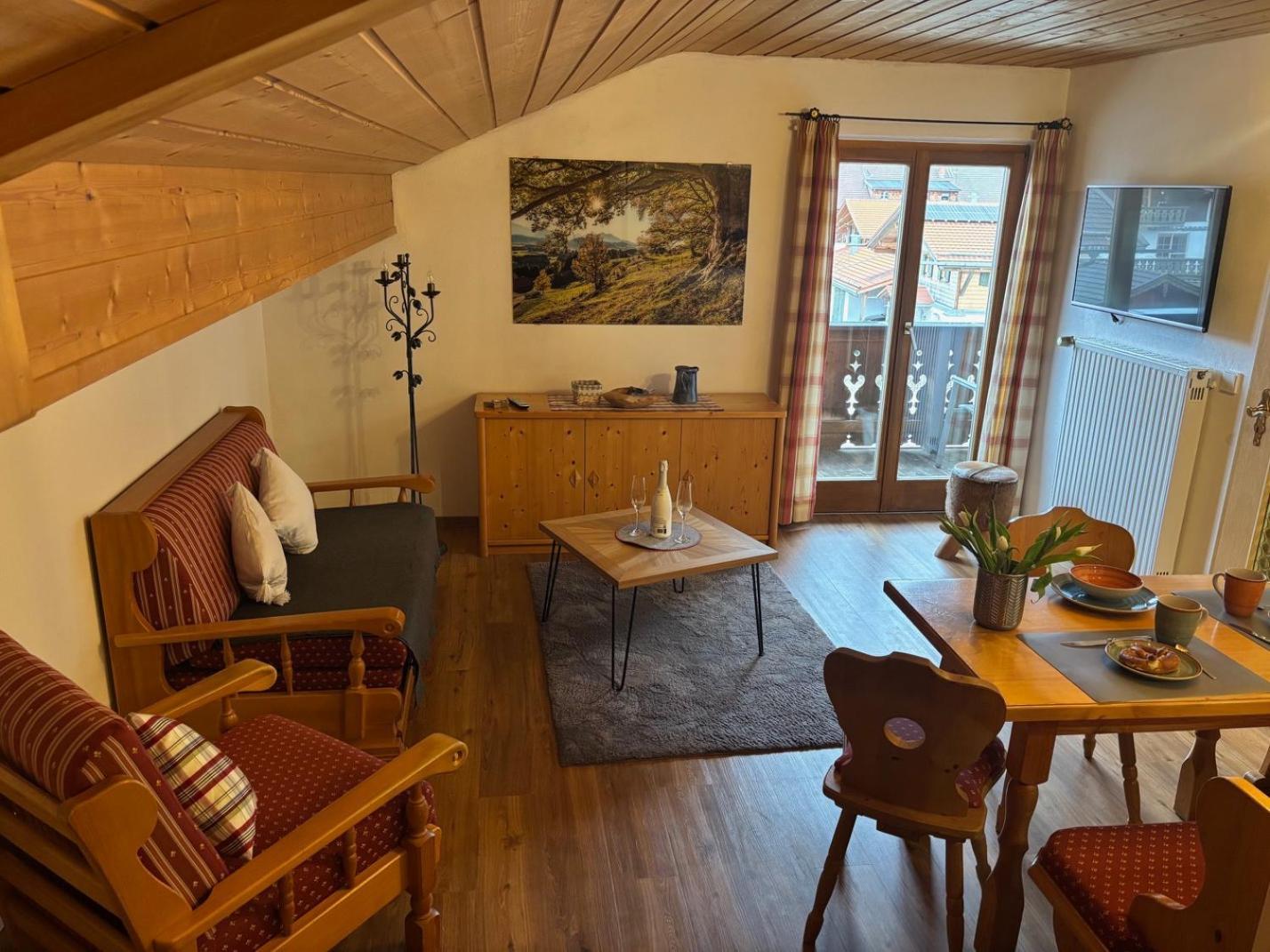 Ferienwohnung Bergfrieden Krün Exteriér fotografie