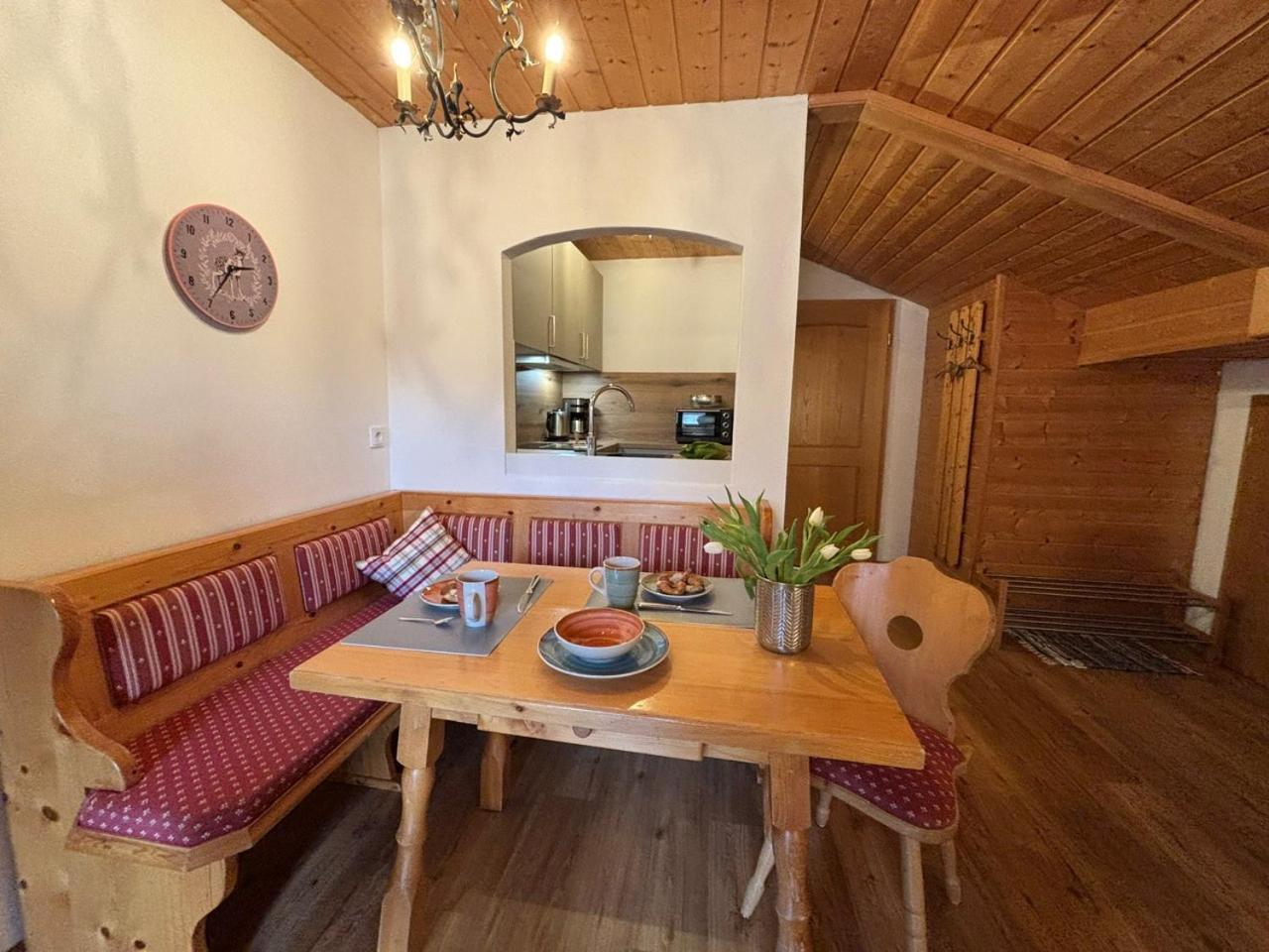 Ferienwohnung Bergfrieden Krün Exteriér fotografie